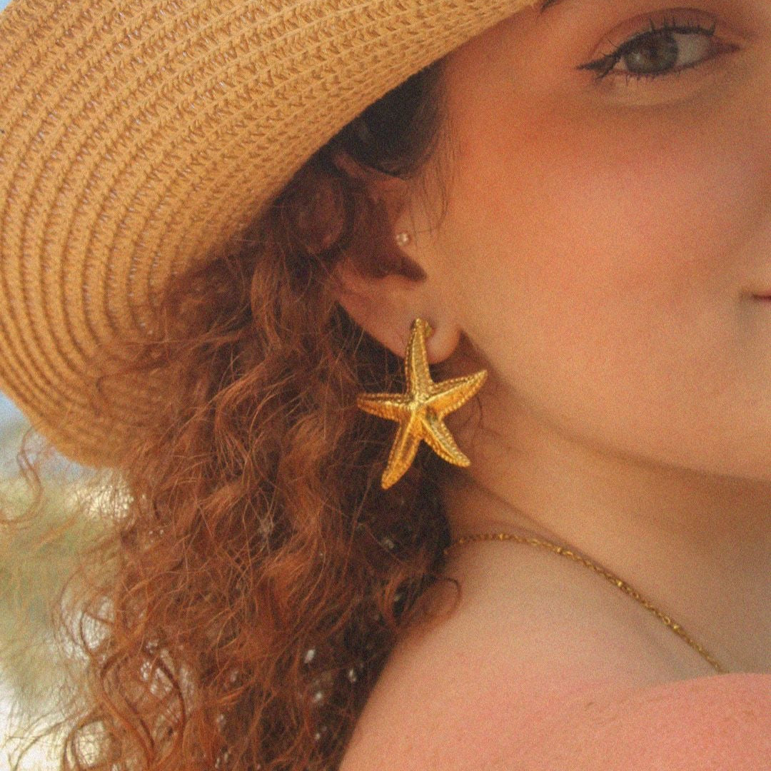Oceanus Starfish Earrings