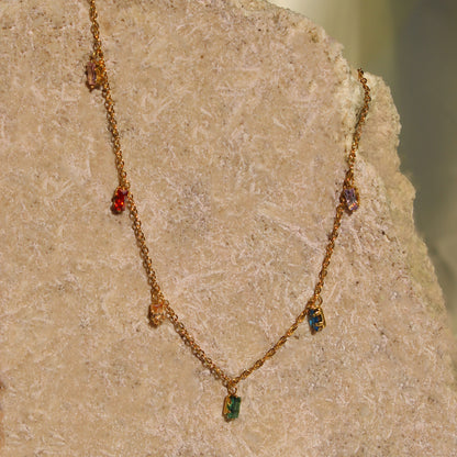 waterproof colorful necklace