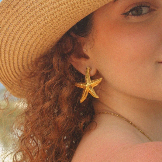 Oceanus Starfish Earrings
