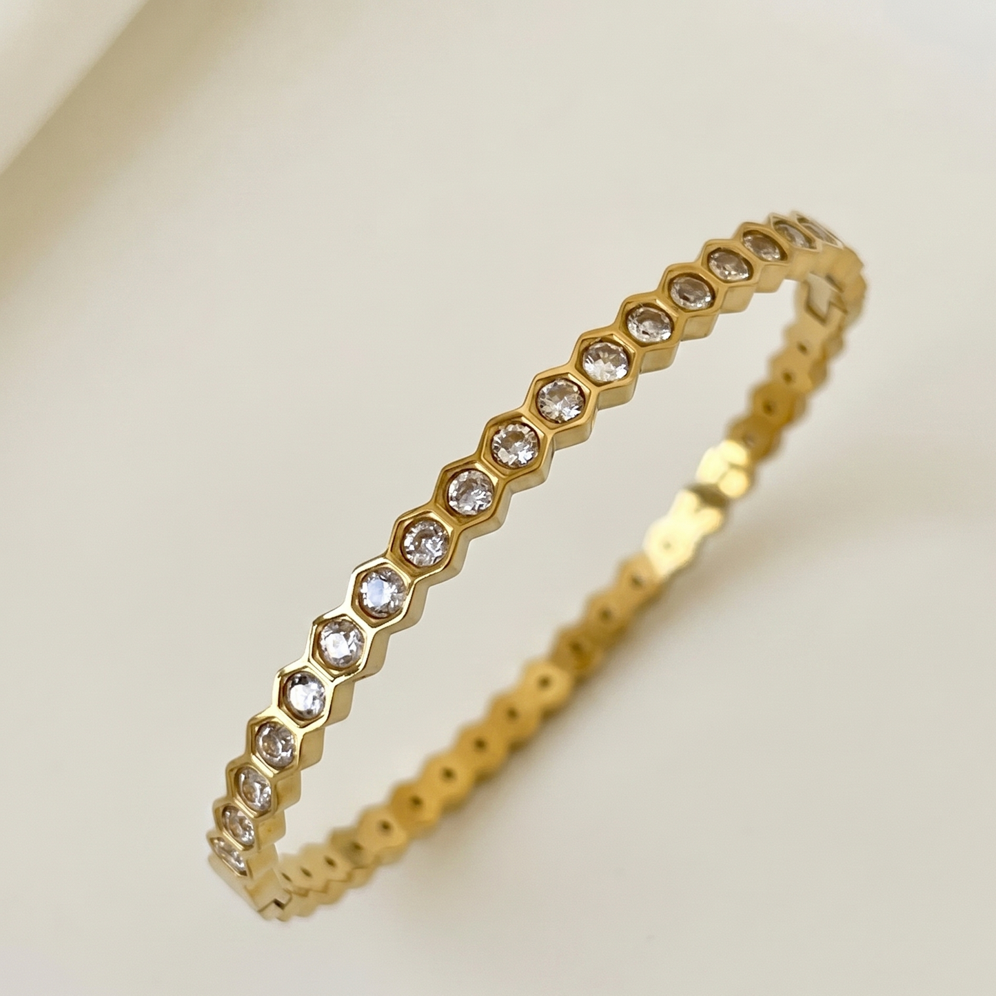 Honeycomb bracelet