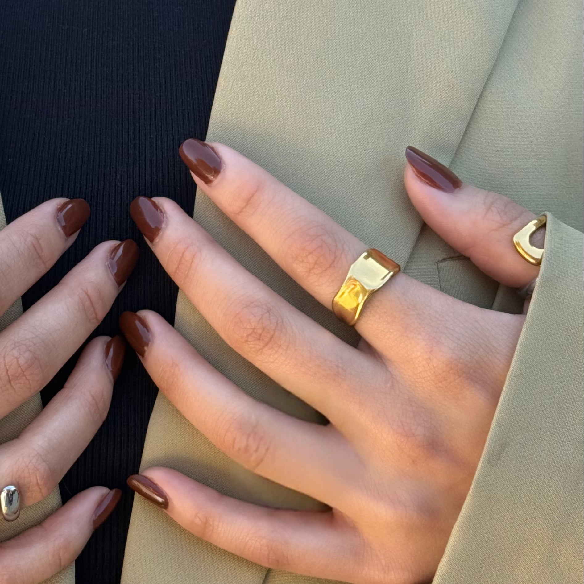 waterproof gold ring