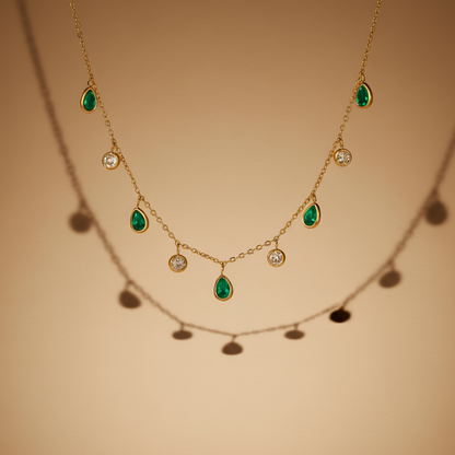 Reign Emerald necklace