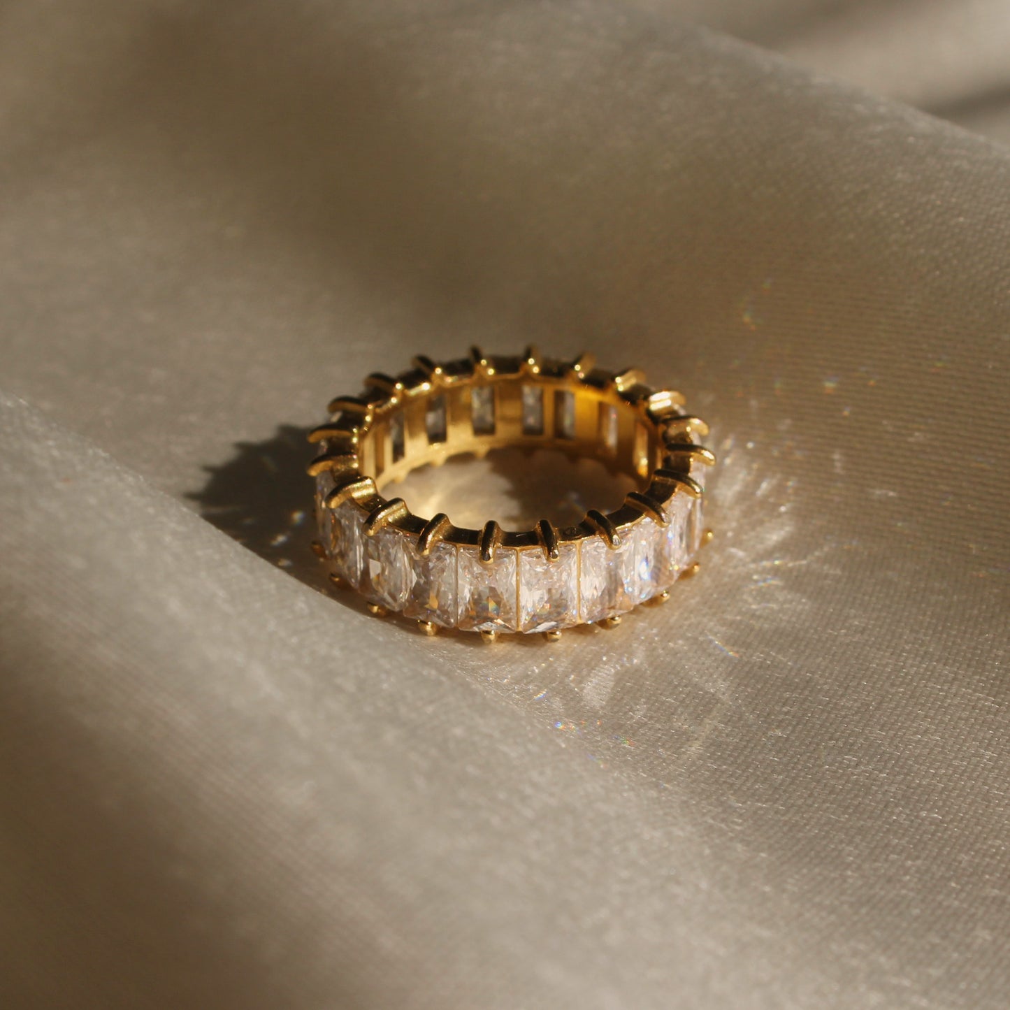 waterproof eternity ring