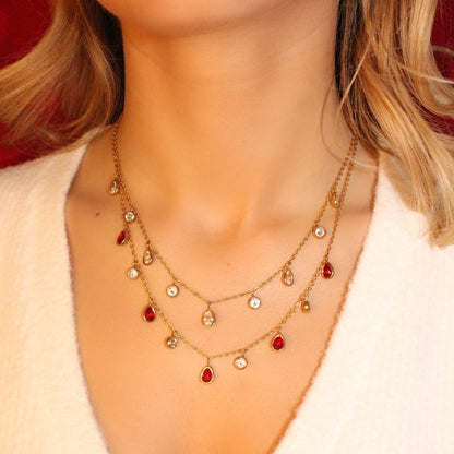 Reign Crystal Necklace