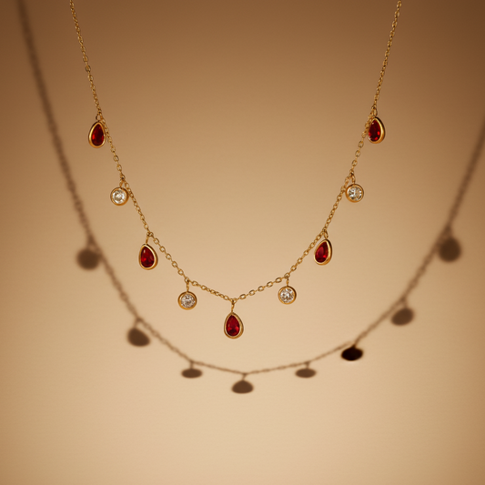 Reign Ruby Necklace
