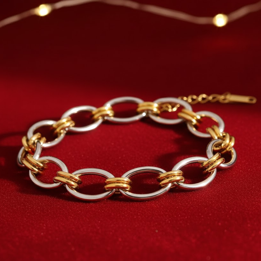 Eloise Two Tone Bracelet