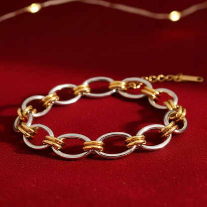 Eloise Two Tone Bracelet