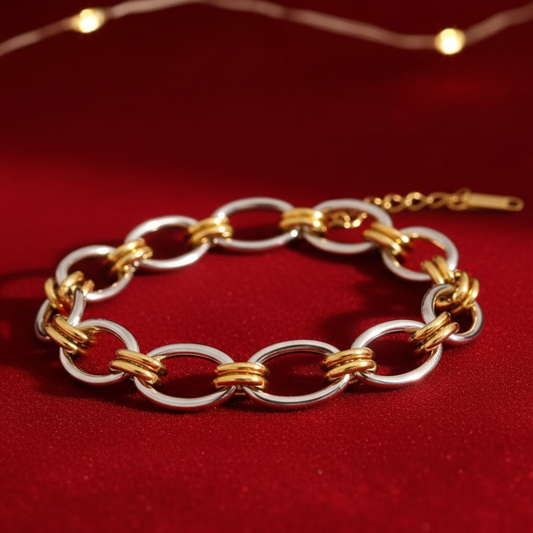 Eloise Two Tone Bracelet